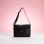 Baldinini Trend - Textured Cowhide Crossbody Bag - Black Baldinini Trend
