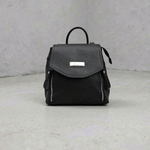 Baldinini Trend - Soft Convertible Cowhide Backpack - Black Baldinini Trend