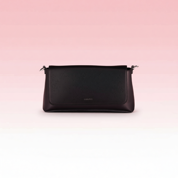 Calvin Klein - Minimalist Recycled Polyester Shoulder Bag - Black