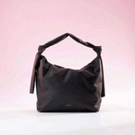 Calvin Klein - Modern Knotted Handle Recycled Polyester Shoulder Bag - Black Calvin Klein