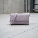 Calvin Klein - Chic Quilted Recycled Polyester Shoulder Bag - Purple Calvin Klein
