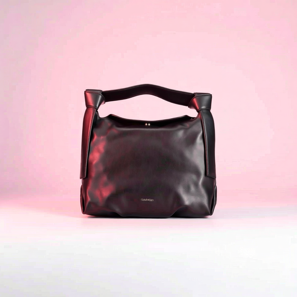 Calvin Klein - Sleek Recycled Polyester Shoulder Bag with Top Handle - Black Calvin Klein