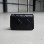 Calvin Klein - Structured Quilted Chain Shoulder Bag - Black Calvin Klein