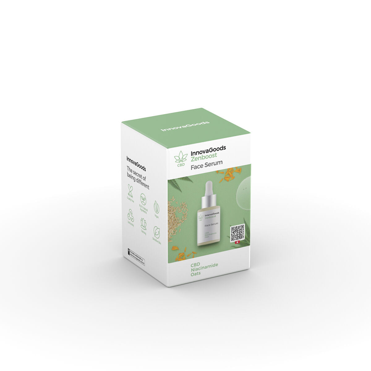 Facial Serum CBD Zenboost InnovaGoods 30 ml -  Beauty, Skin care -  InnovaGoods.