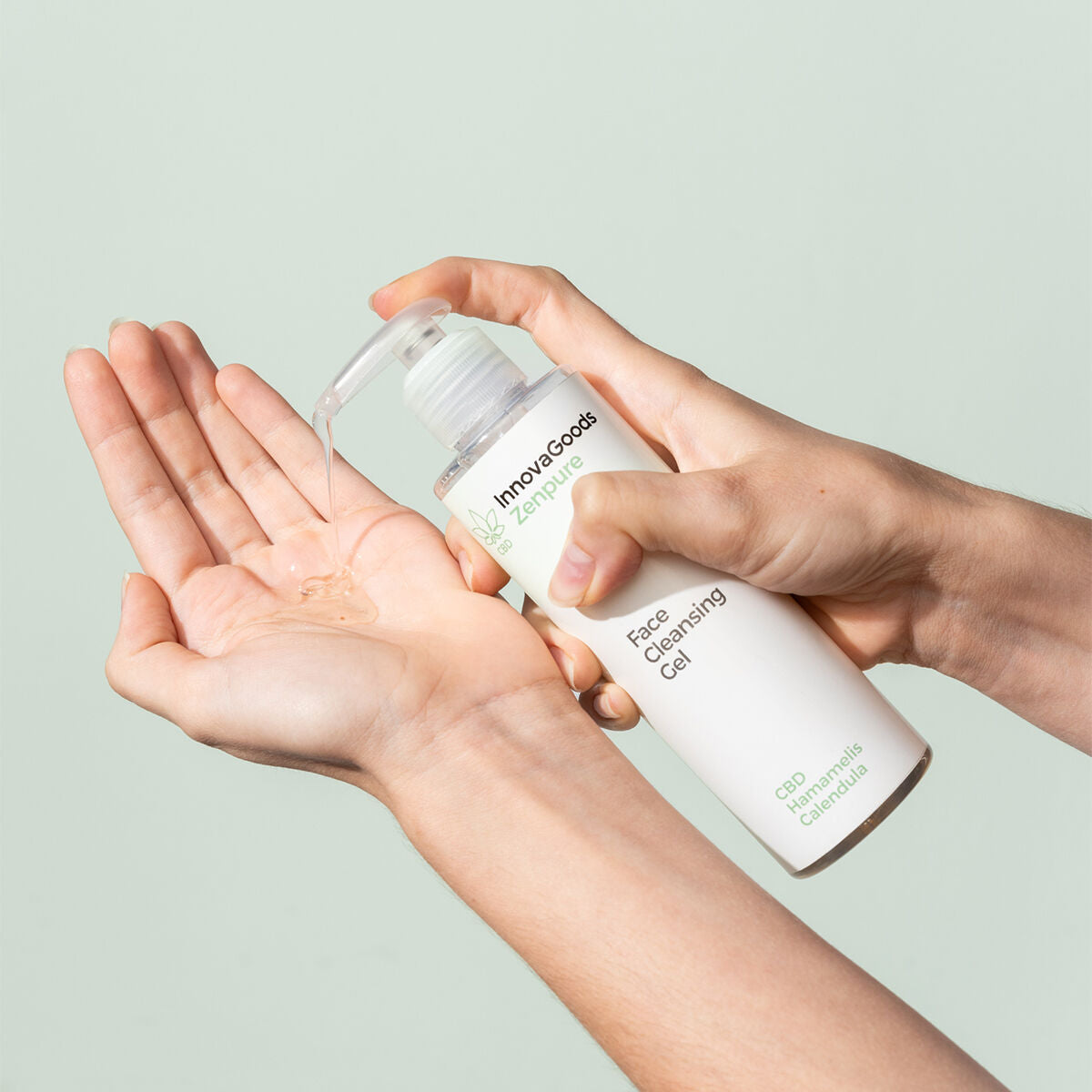 Facial Cleansing Gel CBD Zenpure InnovaGoods 200 ml -  Beauty, Skin care -  InnovaGoods.