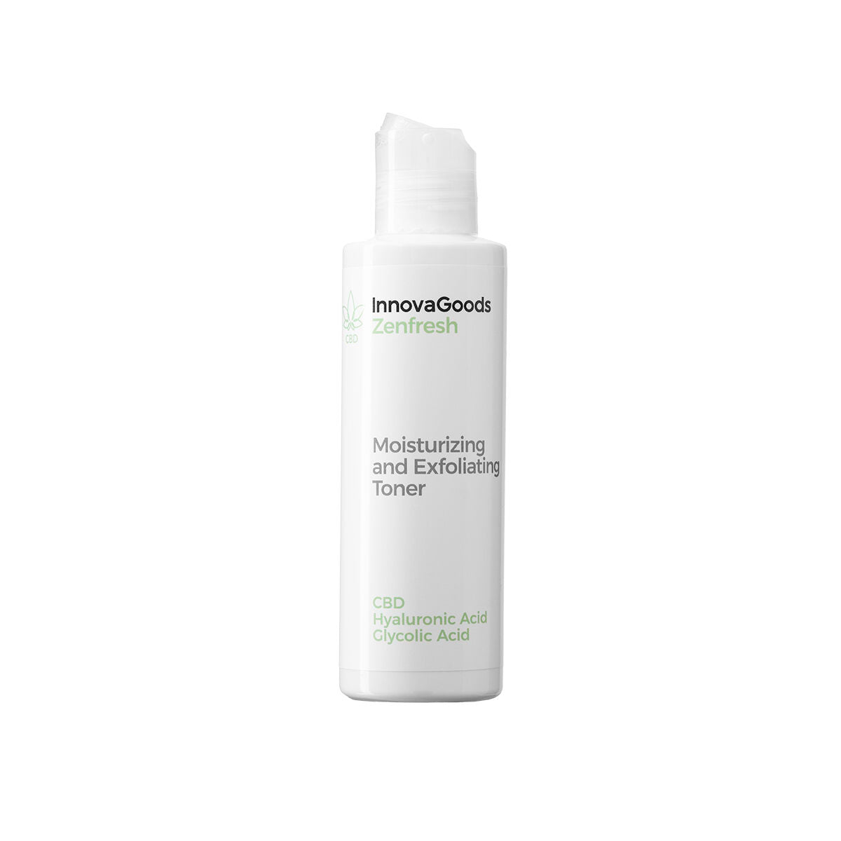 Moisturizing and Exfoliating Facial Toner CBD Zenfresh InnovaGoods 150 ml -  Beauty, Skin care -  InnovaGoods.
