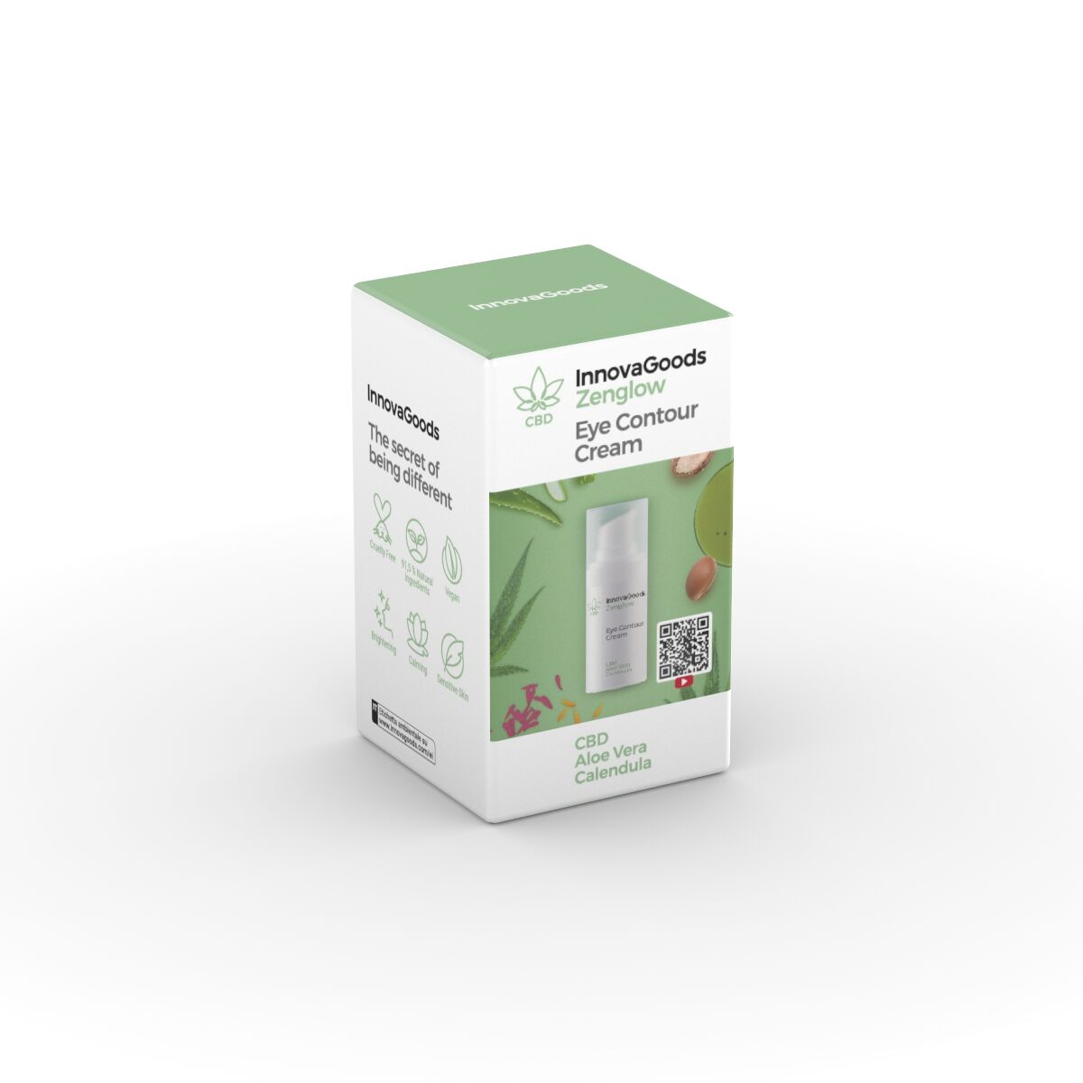 Eye Contour CBD Zenglow InnovaGoods 15 ml -  Beauty, Skin care -  InnovaGoods.