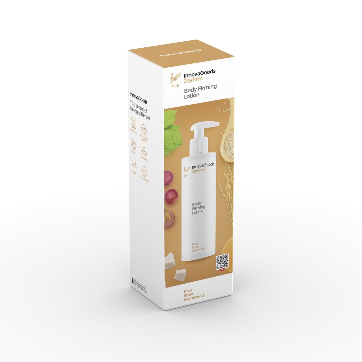Firming Body Lotion Rice Joyfirm InnovaGoods 250 ml -  Beauty, Skin care -  InnovaGoods.