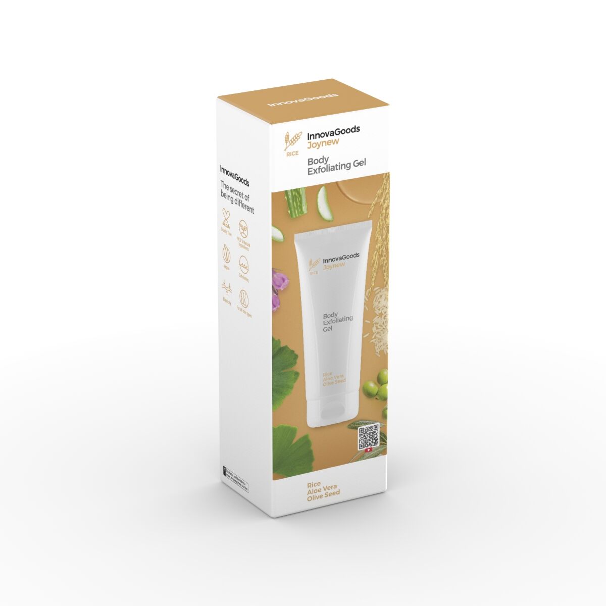 Exfoliating Body Gel Rice Joynew InnovaGoods 200 ml -  Beauty, Skin care -  InnovaGoods.