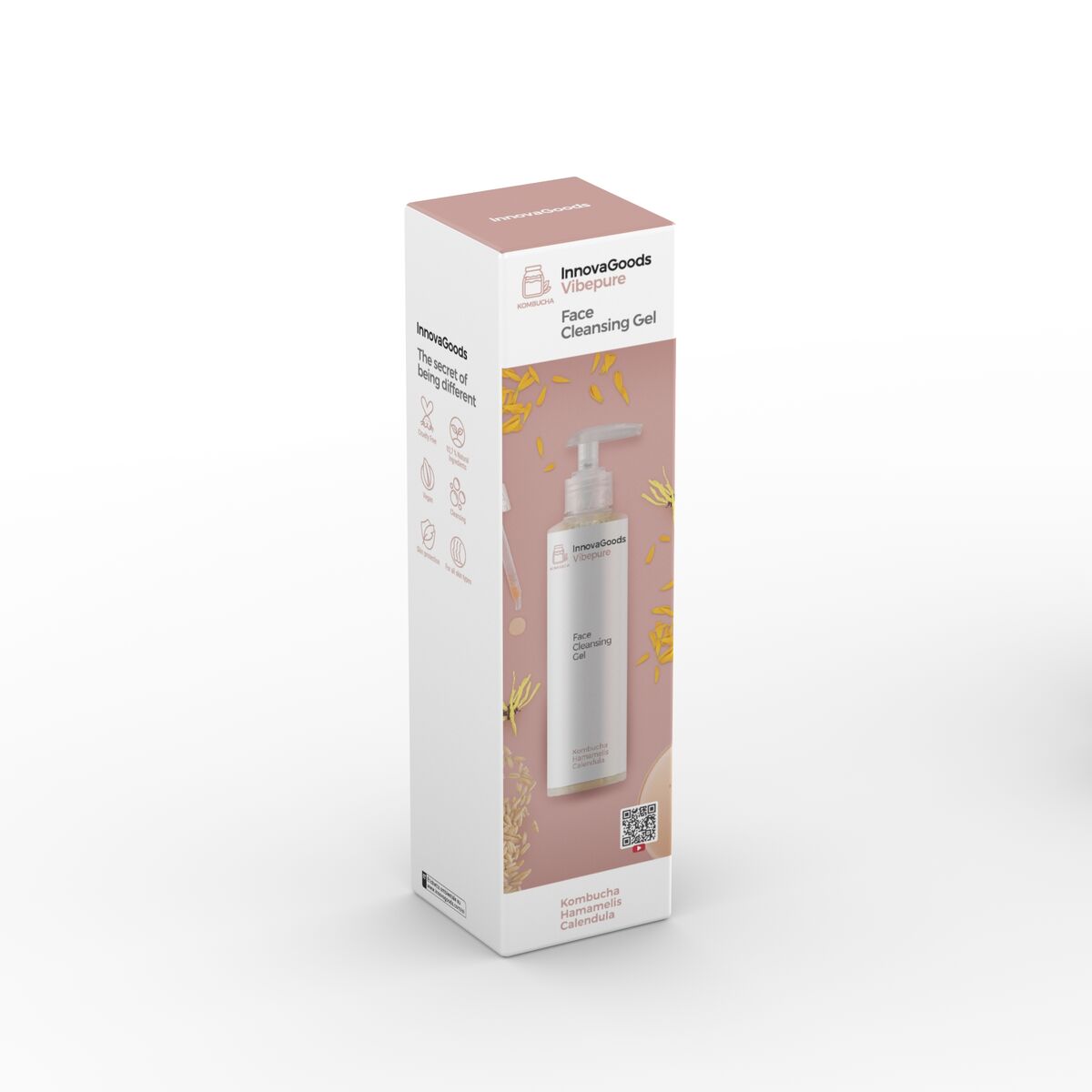Facial Cleansing Gel Kombucha Vibepure InnovaGoods 200 ml -  Beauty, Skin care -  InnovaGoods.