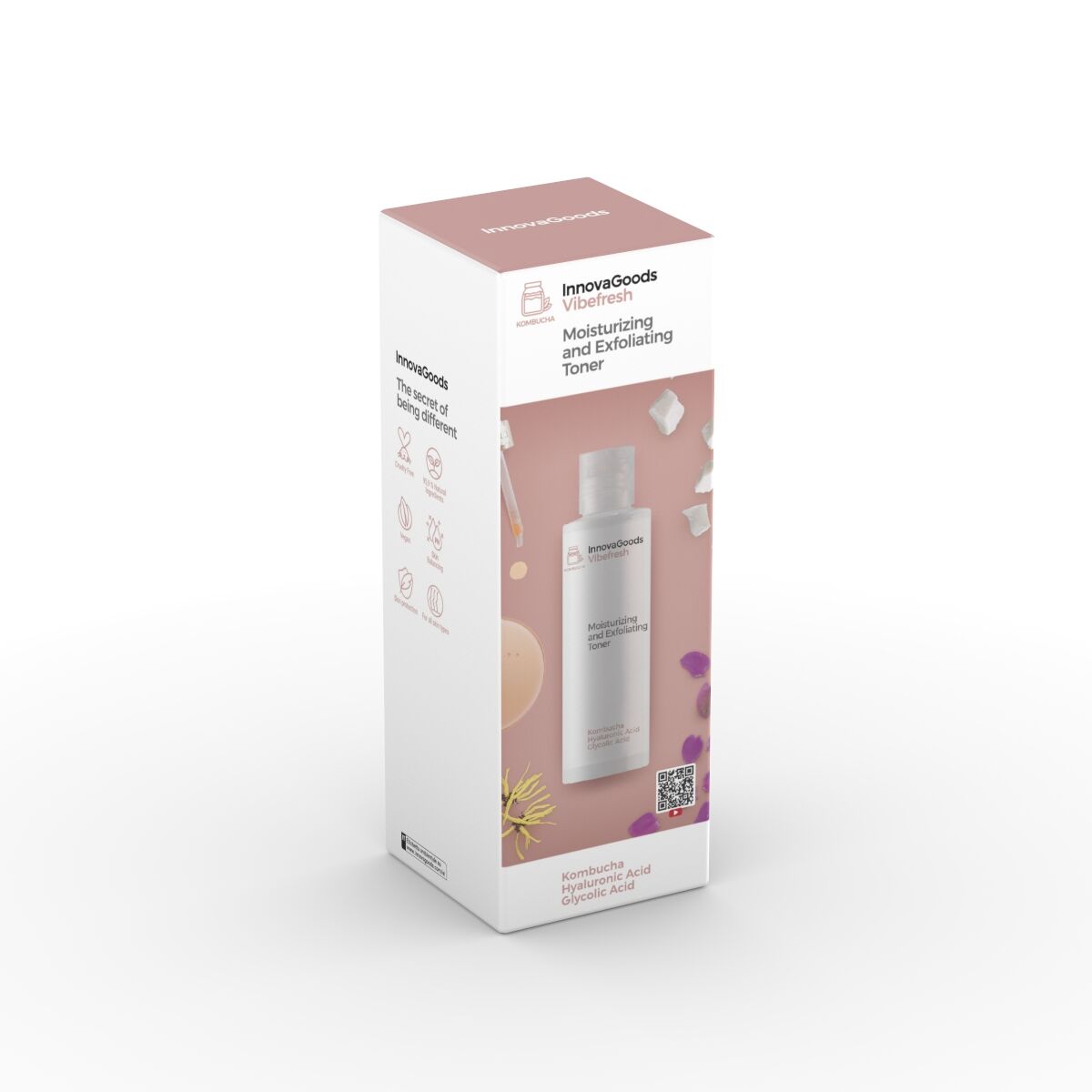 Moisturizing and Exfoliating Facial Toner Kombucha Vibefresh InnovaGoods 150 ml -  Beauty, Skin care -  InnovaGoods.
