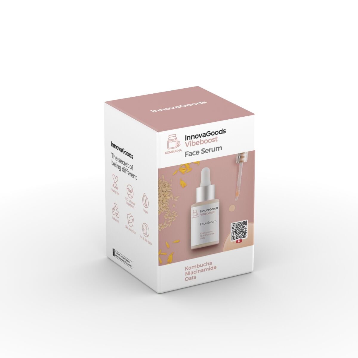 Facial Serum Kombucha Vibeboost InnovaGoods 30 ml -  Beauty, Skin care -  InnovaGoods.