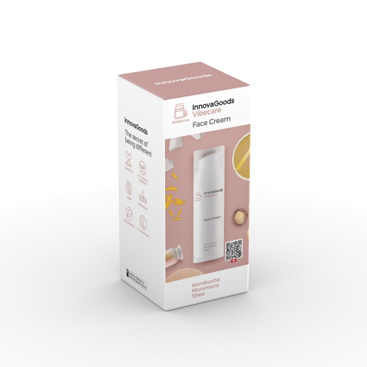 Hydrating Facial Cream Kombucha Vibecare InnovaGoods 50 ml -  Beauty, Skin care -  InnovaGoods.