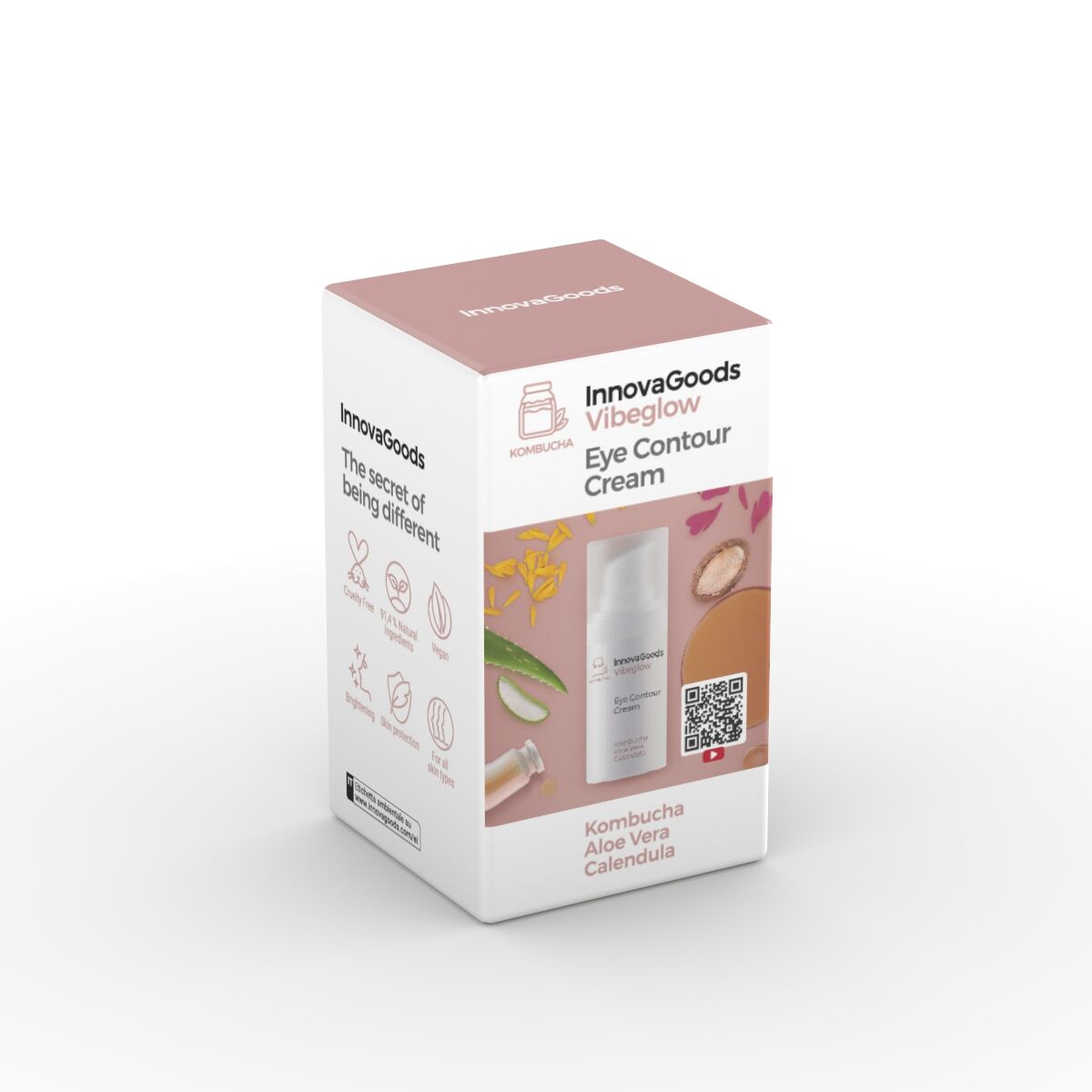 Eye Contour Kombucha Vibeglow InnovaGoods 15 ml -  Beauty, Skin care -  InnovaGoods.
