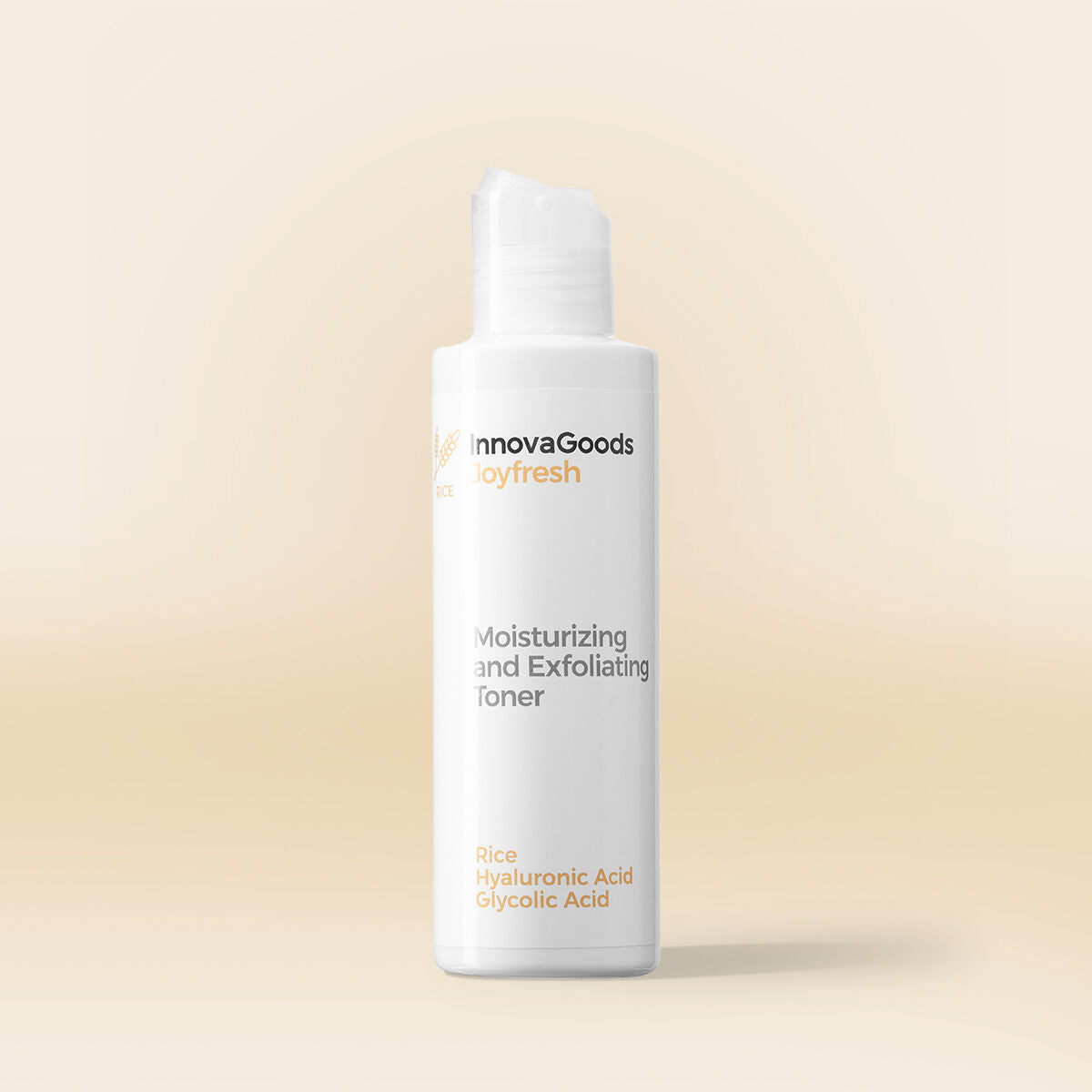 Moisturizing and Exfoliating Facial Toner Rice Joyfresh InnovaGoods 150 ml -  Beauty, Skin care -  InnovaGoods.