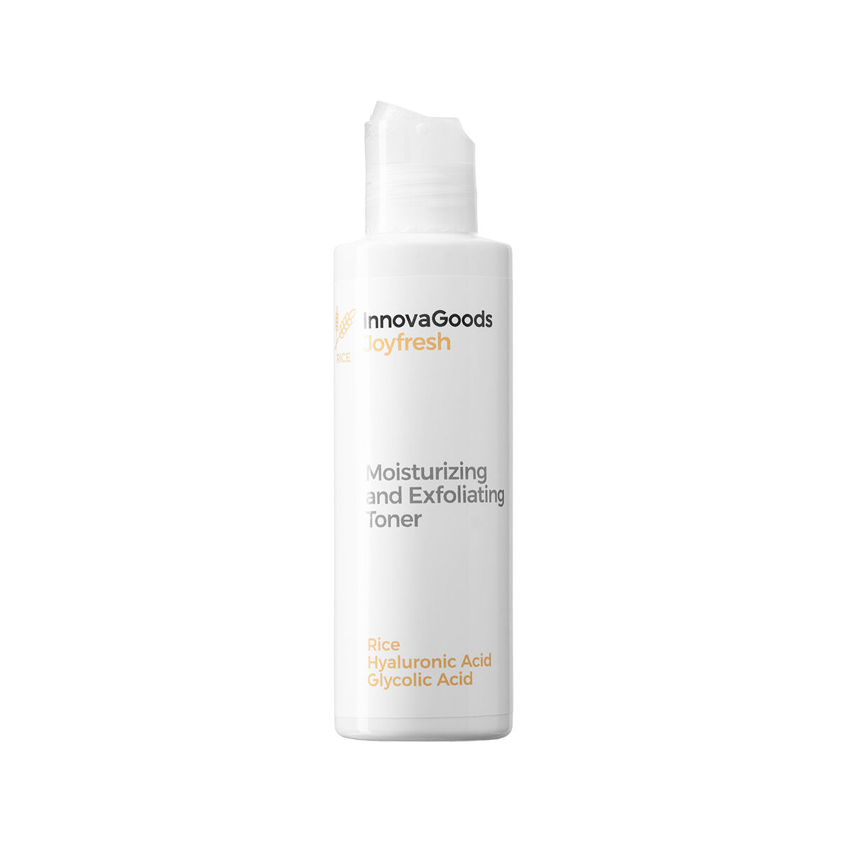 Moisturizing and Exfoliating Facial Toner Rice Joyfresh InnovaGoods 150 ml -  Beauty, Skin care -  InnovaGoods.