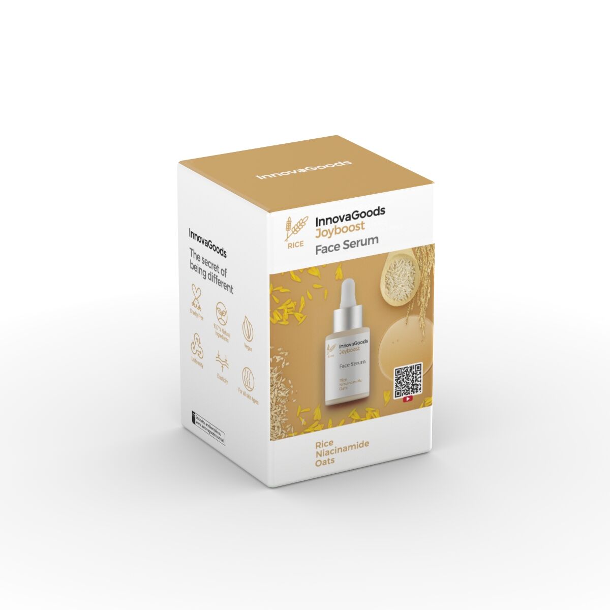 Facial Serum Rice Joyboost InnovaGoods 30 ml -  Beauty, Skin care -  InnovaGoods.