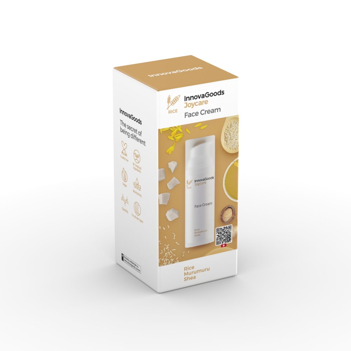 Hydrating Facial Cream Rice Joycare InnovaGoods 50 ml -  Beauty, Skin care -  InnovaGoods.