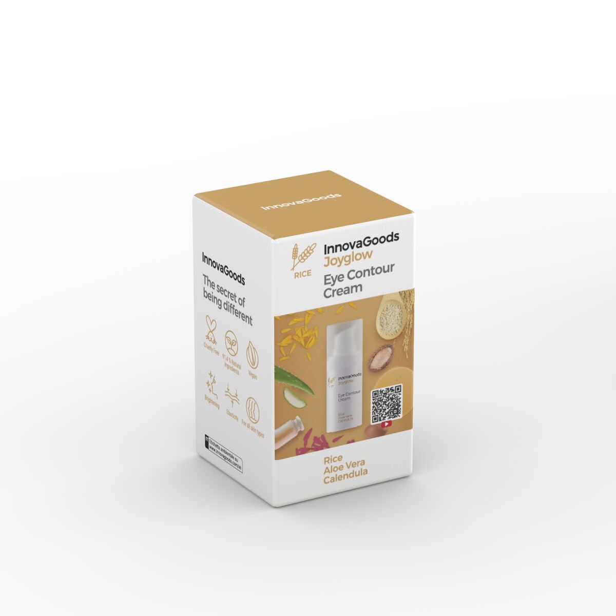 Eye Contour Rice Joyglow InnovaGoods 15 ml -  Beauty, Skin care -  InnovaGoods.